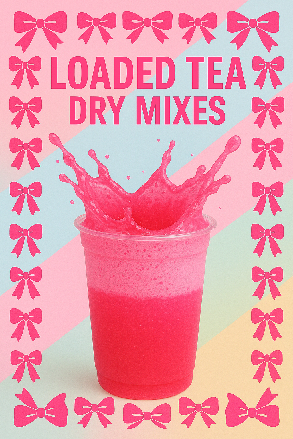 Loaded Dry Tea Packets